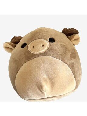 Squishmallows Kellytoy 7 " Plush Stuffed Animal Maurice the Brown Moose Reindeer